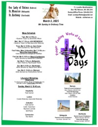 8th Sunday in Ordinary Time