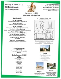 32nd Sunday in ordinary time